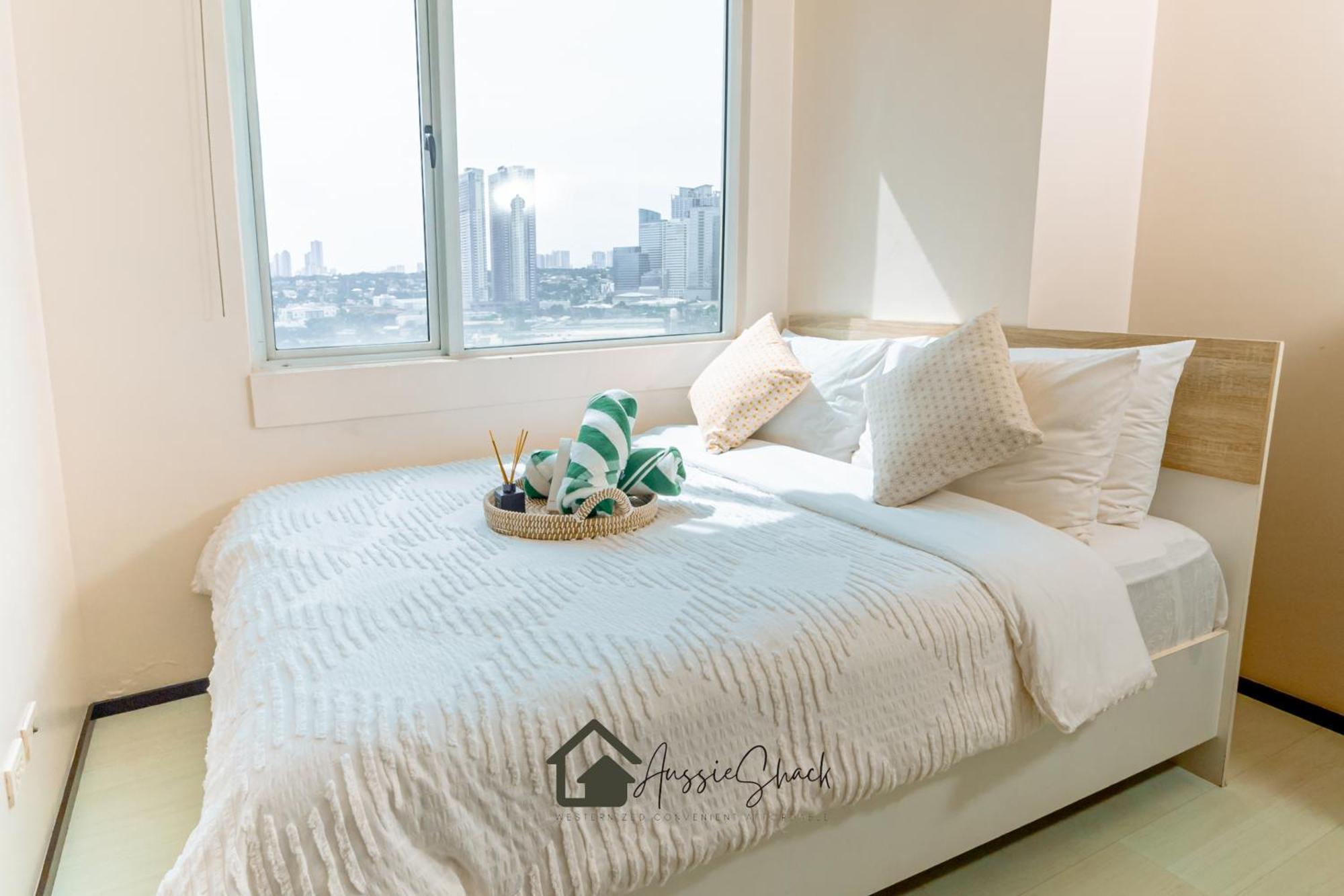 Aussie Shack - 2Br Modern Condo With Skyline View Manille Extérieur photo