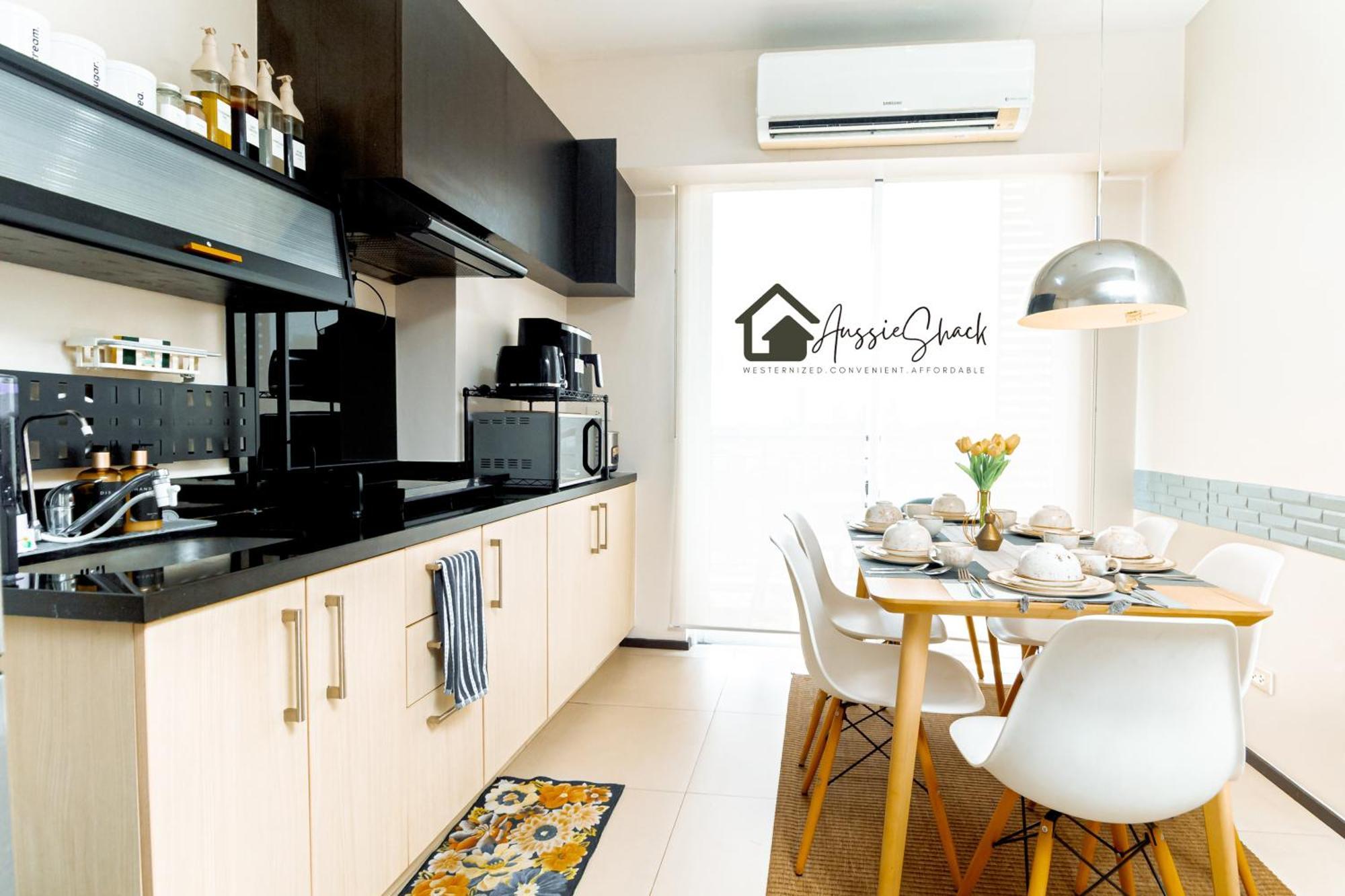 Aussie Shack - 2Br Modern Condo With Skyline View Manille Extérieur photo
