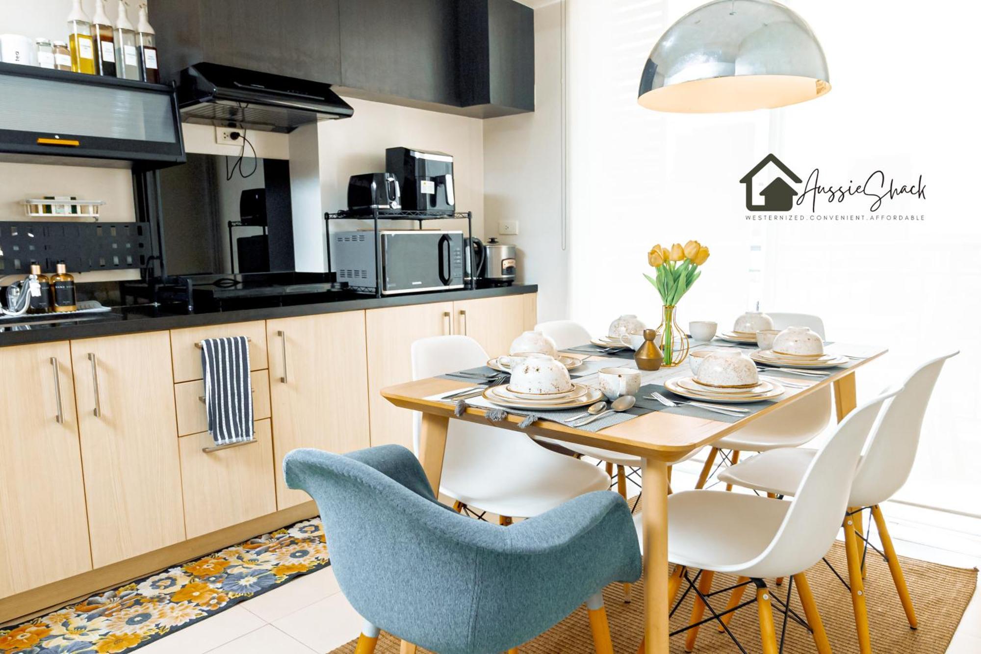 Aussie Shack - 2Br Modern Condo With Skyline View Manille Extérieur photo