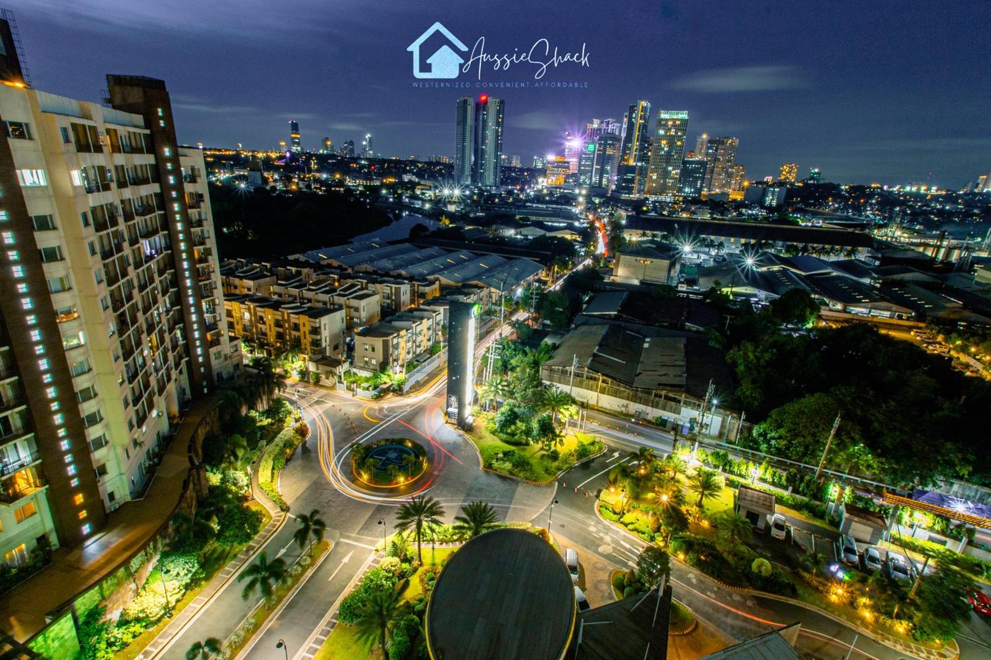 Aussie Shack - 2Br Modern Condo With Skyline View Manille Extérieur photo